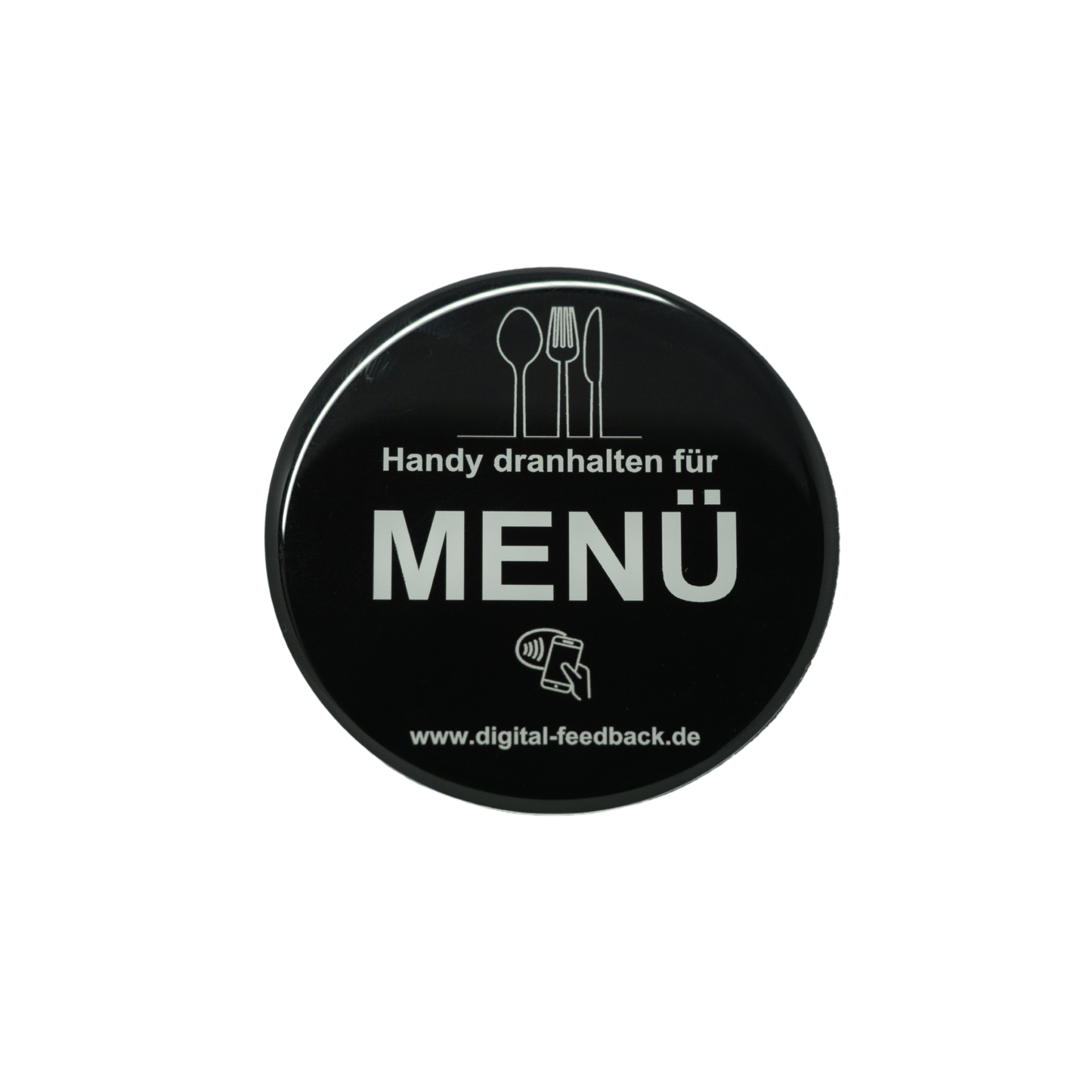 NFC-Menü-Aufkleber / Aufsteller Display