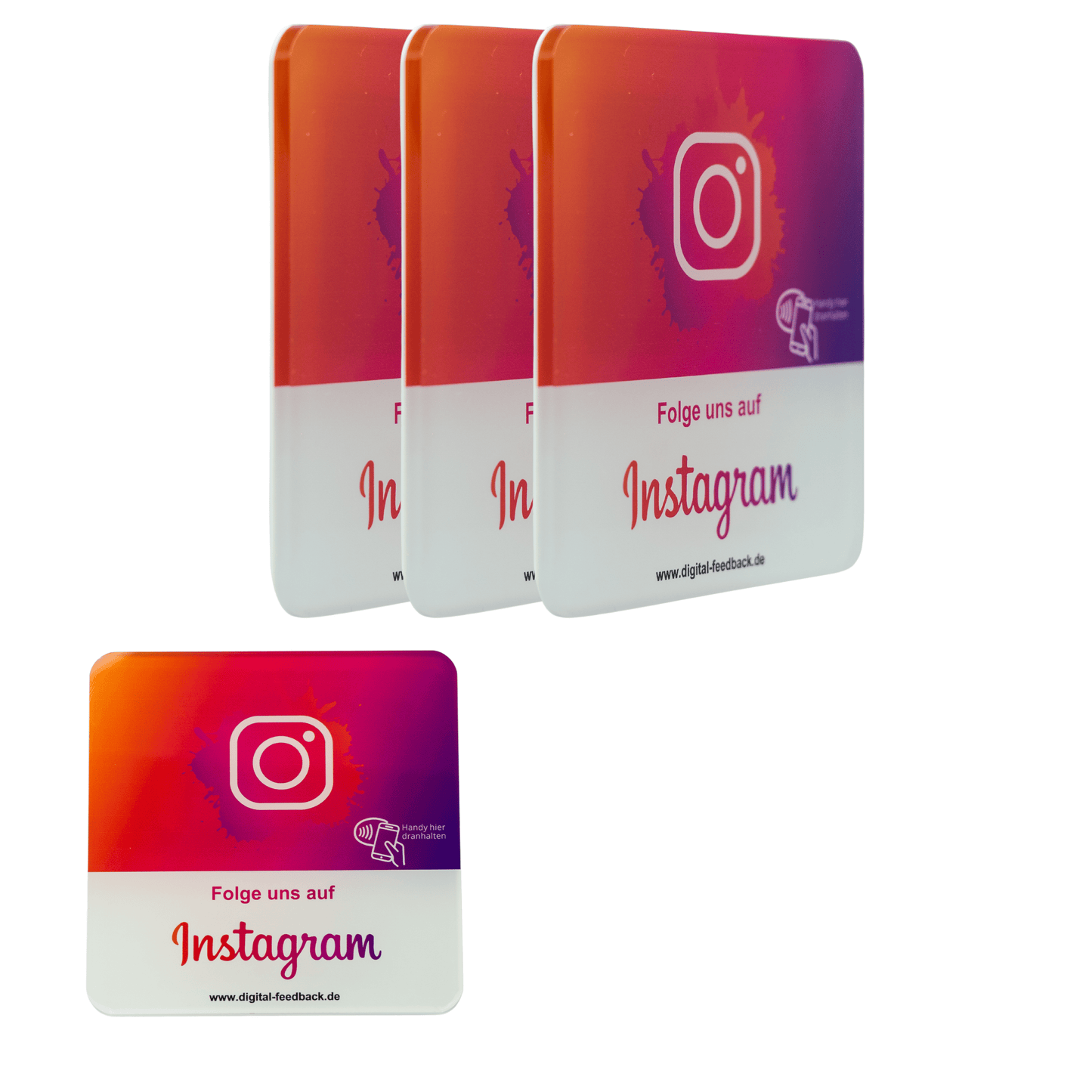 Instagram Follower Aufkleber