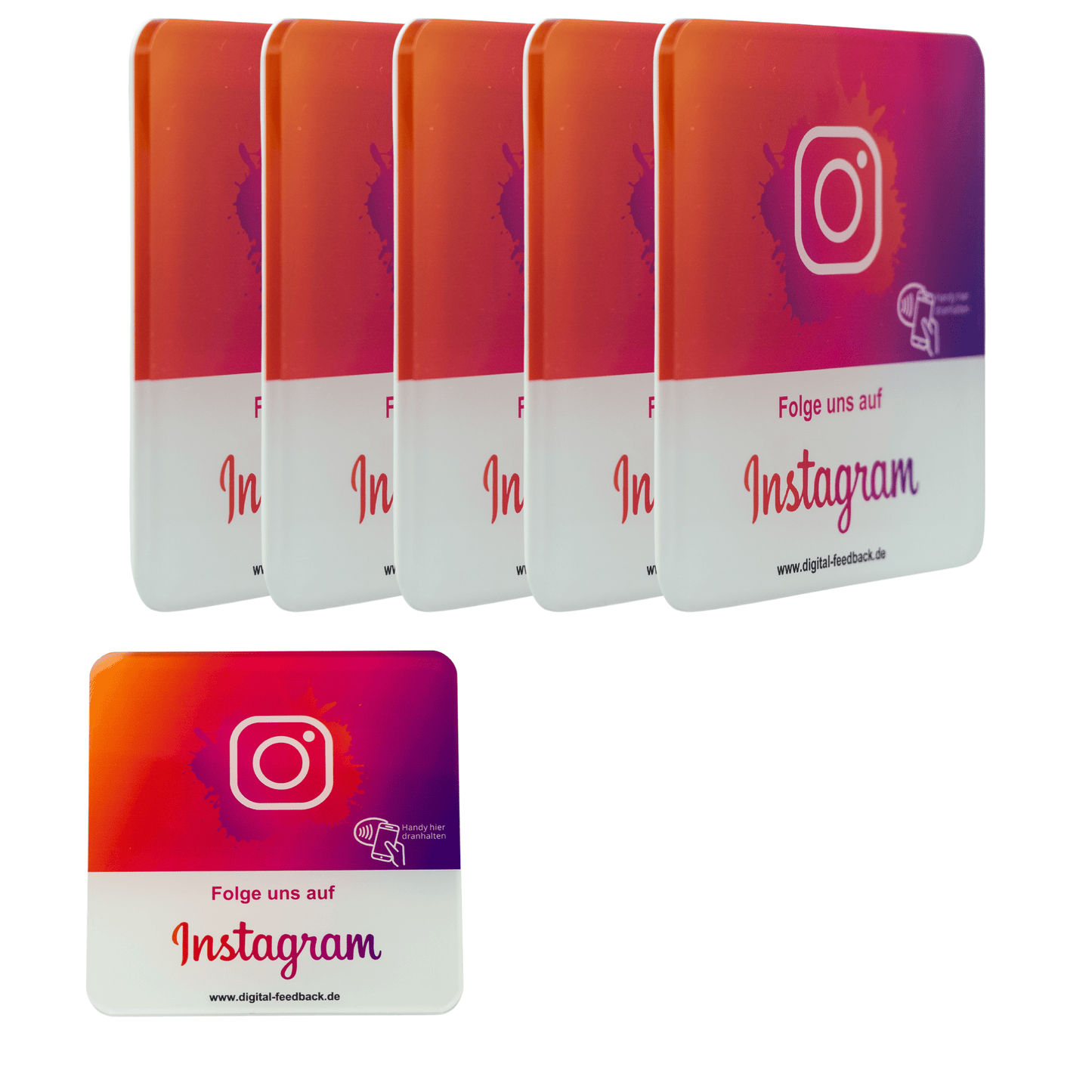 Instagram Follower Aufkleber