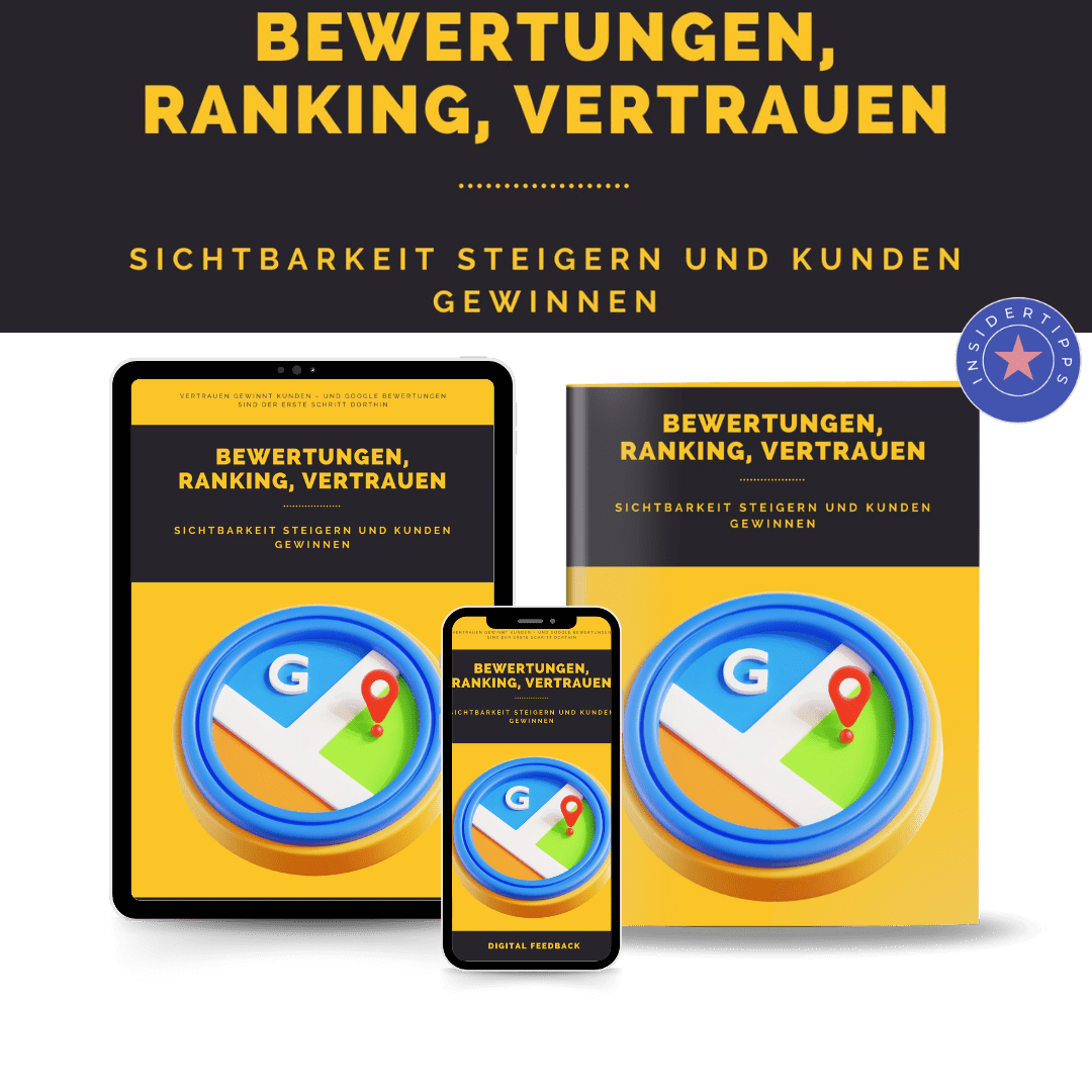 E-Book: Mehr Google Bewertungen Guide - Bewertungen, Ranking, Vertrauen