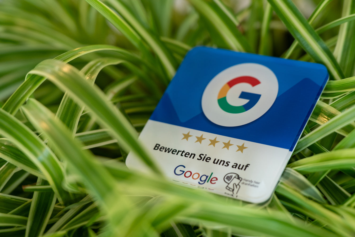 NFC Google Bewertungen Aufkleber